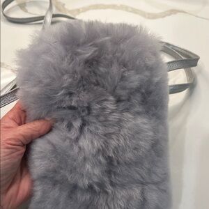 100% Alpaca Fur Cross Body Choose Color